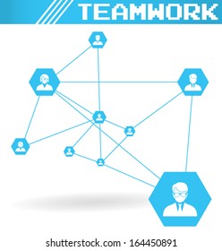Teamwork concept graph