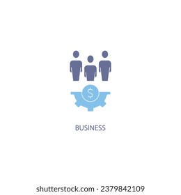 Teamwork concept line icon. Simple element illustration.Teamwork concept outline symbol design
