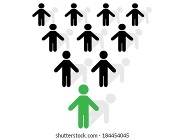 Teamwork Concept. Vector 