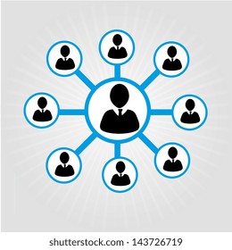 teamwork design over gray background vector illustration n