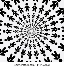 Teamwork design over white background vector illustration