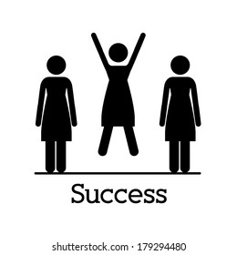 teamwork design over  white  background vector illustration 
