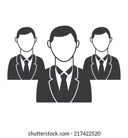 teamwork design over  white background vector illustration