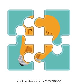 Teamwork design over white background, vector illustration