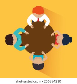 Teamwork design, vector illustration.