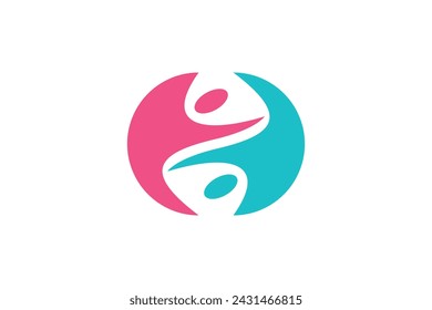 teamwork element design with modern concept