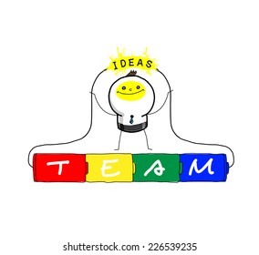 Teamwork : The energy of ideas