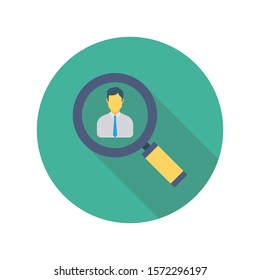 Teamwork flat icons for resume  & CV 