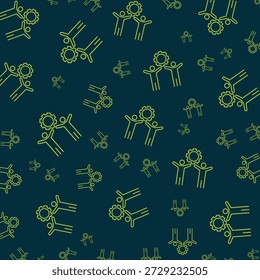 Teamwork wunderschöne Element trendy Design Vektor Illustration bunt background.eps