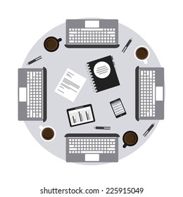 teamwork graphic design , vector illustration