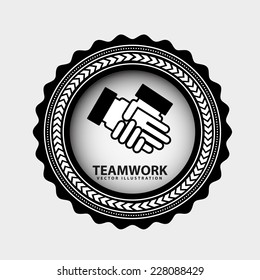 teamwork graphic design , vector illustration