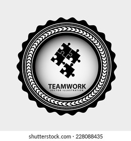 teamwork graphic design , vector illustration