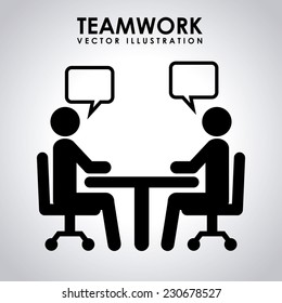 teamwork graphic design , vector illustration