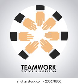 teamwork graphic design , vector illustration