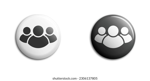 Teamwork icon. Business collaborate icon. Management symbol. Flat vector illustration.