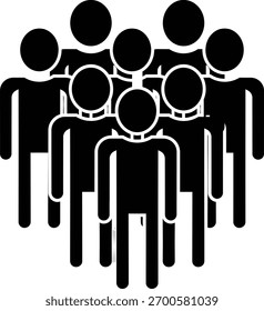Symbol "Teamwork". Handsymbolsatz für Zusammenarbeit. Symbol für Zusammenarbeit. schwarze Farbe