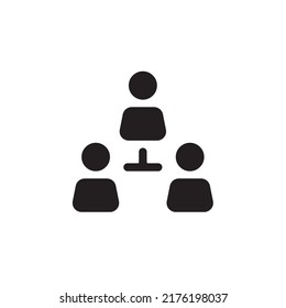 teamwork icon glyph style design. teamwork icon vector illustration. isolated on white background.