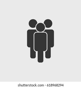 Teamwork icon illustration vector symbol