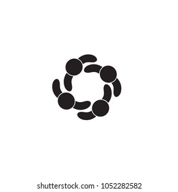 Teamwork icon isolated on white background. Teamwork icon for web site,app and logo. Creative business concept,vector illustration eps 10