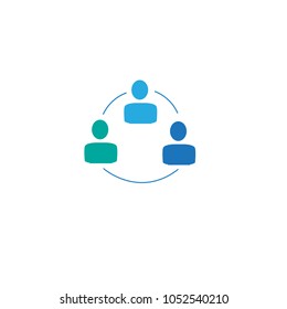 Teamwork icon isolated on white background. Teamwork icon for web site,app,marketing and logo. Creative business concept,vector illustration eps 10
