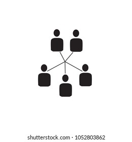 Teamwork icon isolated on white background. Teamwork icon for web site,app,marketing and logo. Creative business concept,vector illustration eps 10