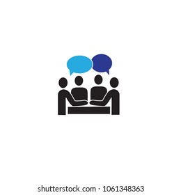 Teamwork icon isolated on white background. Teamwork icon for web site,app and logo. Creative business concept, vector illustration eps 10