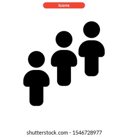 teamwork icon isolated sign symbol vector illustration - high quality black style vector icons
