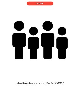 teamwork icon isolated sign symbol vector illustration - high quality black style vector icons
