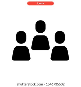 teamwork icon isolated sign symbol vector illustration - high quality black style vector icons
