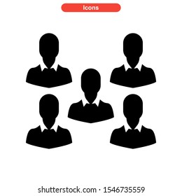 teamwork icon isolated sign symbol vector illustration - high quality black style vector icons
