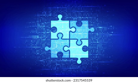 Teamwork icon made with currency symbols. Business Partnership. Global financial cooperation. Puzzle Team elements. Dollar, euro, yen and pound icons. Background with currency signs. Vector.