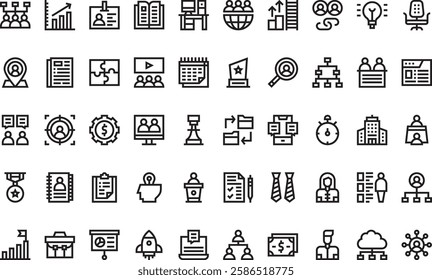 Teamwork icon pack High-Quality Vector Icons Collection with Editable Stroke. Ideal for Professional and Creative Projects.
