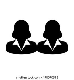 Teamwork Icon - People Group Vector illustration