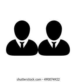 Teamwork Icon - People Group Vector illustration