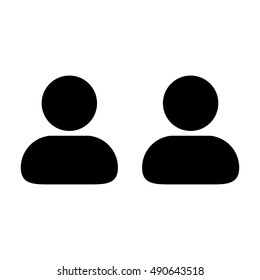 Teamwork Icon - People Group Vector illustration