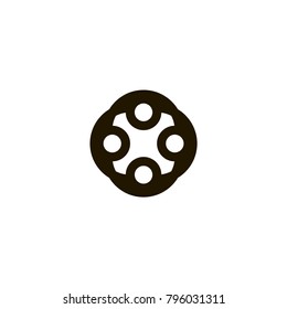 teamwork icon. sign design