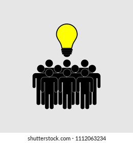 Teamwork icon sign vector isolated