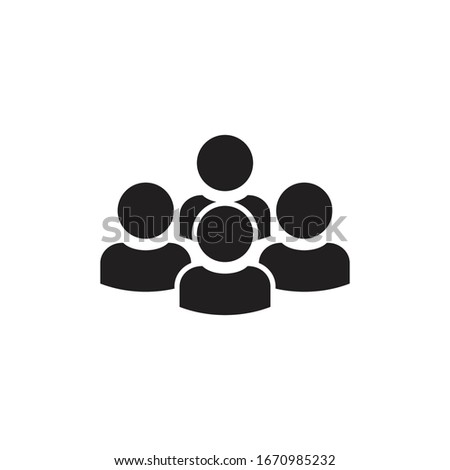 teamwork icon symbol logo template design element vector eps 10