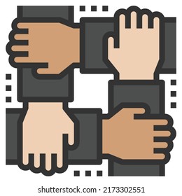 teamwork Icon vector illustration , business