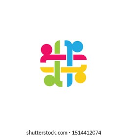 Teamwork icon vector illustration design