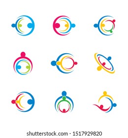 Teamwork icon vector illustration design