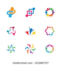 Teamwork icon vector illustration design