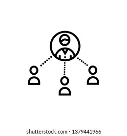 teamwork icon- teamwork vector symbol icon for website