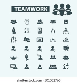 teamwork icons