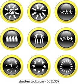 teamwork icons