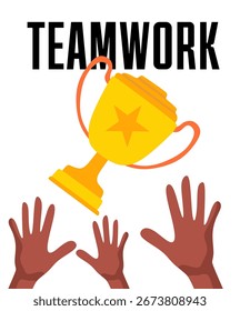 ilustração do trabalho em equipe para melhorar o trabalho em equipe