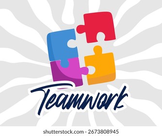 ilustração do trabalho em equipe para melhorar o trabalho em equipe