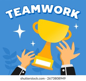 ilustração do trabalho em equipe para melhorar o trabalho em equipe