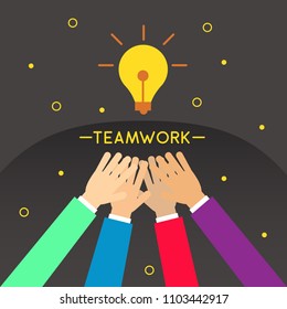 Teamwork Illustration Design