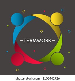 Teamwork Illustration Design